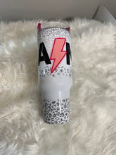 Load image into Gallery viewer, 40oz Mama Lightning bolt Tumbler