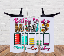 Load image into Gallery viewer, Battery Life of a Mama Purple