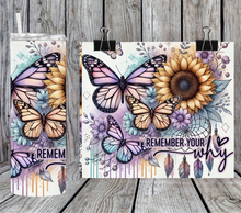 Load image into Gallery viewer, Butterflies - Remember your why - sunflowers