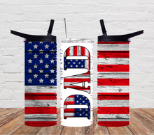 Load image into Gallery viewer, American Flag Dad