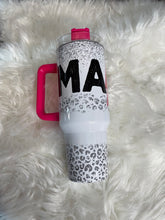 Load image into Gallery viewer, 40oz Mama Lightning bolt Tumbler