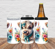 Load image into Gallery viewer, Highland with Teal flowers