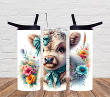 Load image into Gallery viewer, Highland with Teal flowers