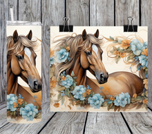 Load image into Gallery viewer, Horse with blue flowers