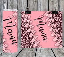 Load image into Gallery viewer, Mama Pink Leopard & Flowers