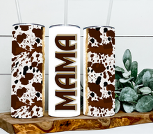 Load image into Gallery viewer, Mama brown cowhide