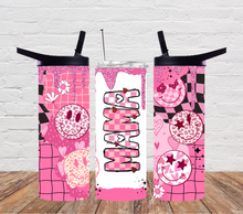 Load image into Gallery viewer, Mama pink smiley face