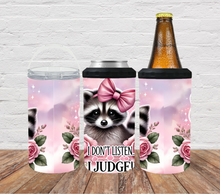 Load image into Gallery viewer, I Don't Listen I judge Raccoon