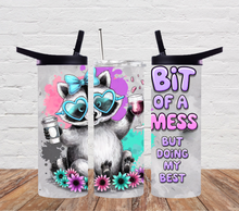 Load image into Gallery viewer, Raccoon bit of a mess