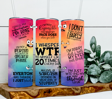 Load image into Gallery viewer, I whisper WTF - sarcastic