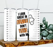 Load image into Gallery viewer, I look great in orange don't fuck with me