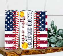 Load image into Gallery viewer, Softball summer nights
