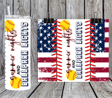 Load image into Gallery viewer, Softball summer nights