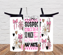 Load image into Gallery viewer, Suspect claims she has so much to do but lays down to nap instead