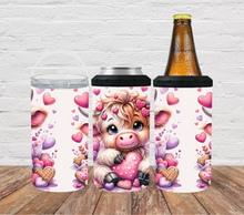 Load image into Gallery viewer, Valentine Highland Cow Cookie