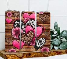 Load image into Gallery viewer, Valentines Day Western Hearts And Sunflowers