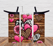 Load image into Gallery viewer, Valentines Day Western Hearts And Sunflowers