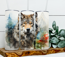 Load image into Gallery viewer, Wolf Watercolor