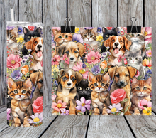 Load image into Gallery viewer, Dogs and Cats in Flowers