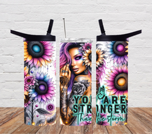 Load image into Gallery viewer, Stronger than the storm - girl