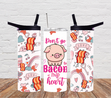Load image into Gallery viewer, Don't go Bacon my heart pig