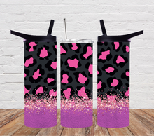 Load image into Gallery viewer, Pink & Purple leopard print