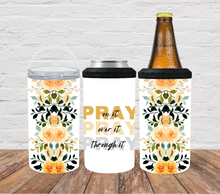 Load image into Gallery viewer, Pray on it, over it, through it - yellow