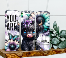 Load image into Gallery viewer, You are enough Highland Cow