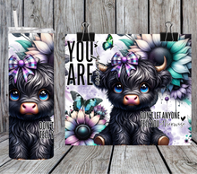 Load image into Gallery viewer, You are enough Highland Cow