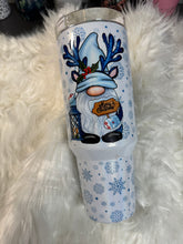 Load image into Gallery viewer, 40oz Reindeer Gnome Shimmer tumbler
