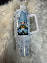 Load image into Gallery viewer, 40oz Reindeer Gnome Shimmer tumbler
