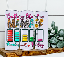 Load image into Gallery viewer, Battery Life of a Mama Purple
