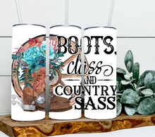 Load image into Gallery viewer, Boots class and country sass
