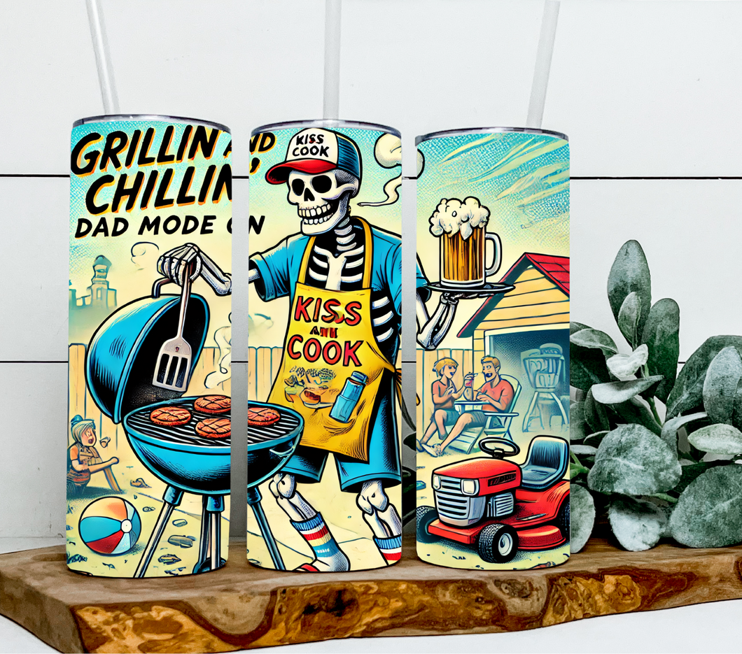 Dad- Chillin and grillin