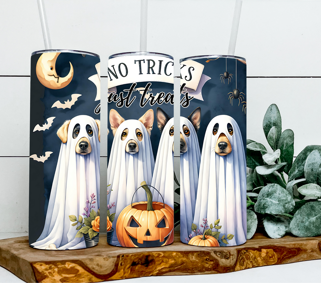 Halloween Dogs No Tricks just treats