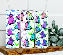 Load image into Gallery viewer, Halloween Ghosts giving the finger
