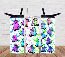 Load image into Gallery viewer, Halloween Ghosts giving the finger
