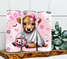 Load image into Gallery viewer, Halloween Highland Cow Boo
