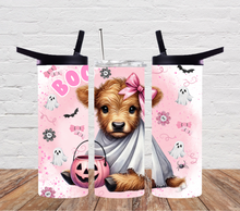 Load image into Gallery viewer, Halloween Highland Cow Boo
