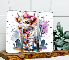 Load image into Gallery viewer, Halloween Highland Cow mummy
