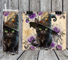Load image into Gallery viewer, Halloween black cat witch
