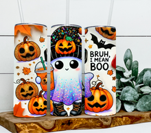 Load image into Gallery viewer, Halloween ghost Bruh, I mean Boo
