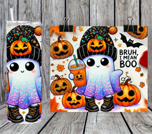 Load image into Gallery viewer, Halloween ghost Bruh, I mean Boo
