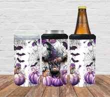 Load image into Gallery viewer, Halloween highland cow witch
