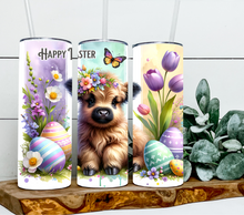 Load image into Gallery viewer, Happy Easter Highland Cow
