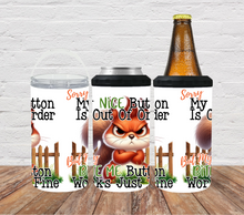 Load image into Gallery viewer, Sorry my nice button out of order but my bite me button works just fine
