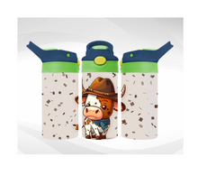 Load image into Gallery viewer, Cowboy &amp; Cowgirl Kids Water Bottles
