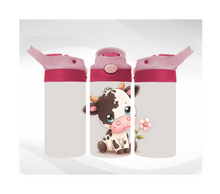 Load image into Gallery viewer, Cowboy &amp; Cowgirl Kids Water Bottles
