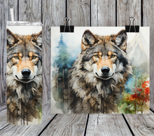 Load image into Gallery viewer, Wolf Watercolor
