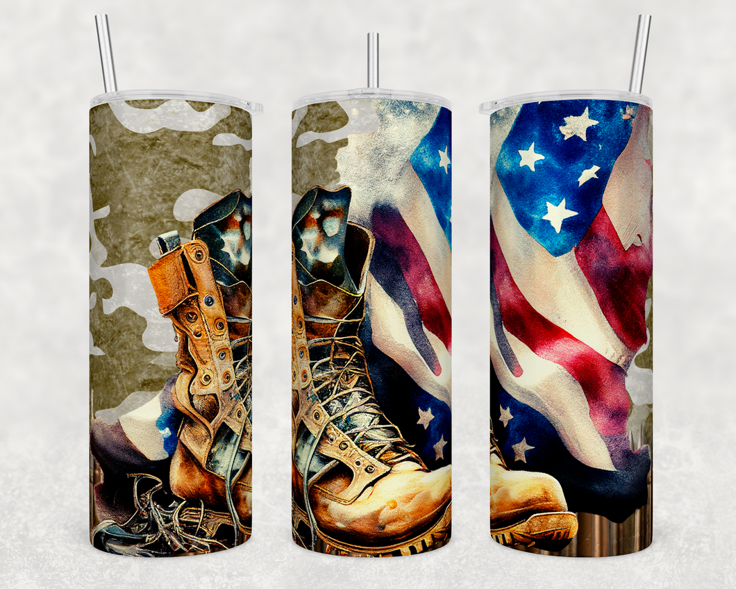 American Boots Tumbler